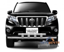 Защита перед. бампера для LAND CRUISER PRADO 150 13-	-1