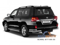 Защита порогов окантовка Ø51мм TOYOTA LC 200 2010-2015/ Lexus 570 2010-2014 -1 Пороги окантовка TOYOTA LC 200 10-15/ Lexus 570 2014 -1