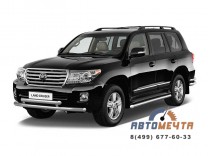 Защита порогов окантовка Ø51мм TOYOTA LC 200 2010-2015/ Lexus 570 2010-2014 -0 Пороги окантовка TOYOTA LC 200 10-15/ Lexus 570 2014 -0