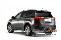 Защита заднего бампера 63/51мм TOYOTA RAV4 2013-2015
