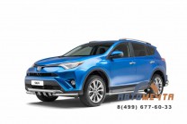 Защита порогов вогнутые Ø63мм TOYOTA RAV4 2013- -0 Пороги вогнутые 63мм TOYOTA RAV4 2013- -0