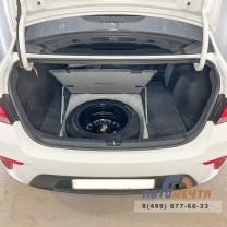 Пол в багажник для Kia Rio 4 (2017-) УСИЛЕННЫЙ, с подъемным люком-1