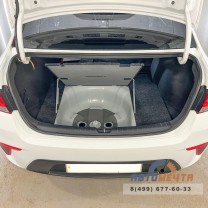 Пол в багажник для Kia Rio 4 (2017-) УСИЛЕННЫЙ, с подъемным люком-2