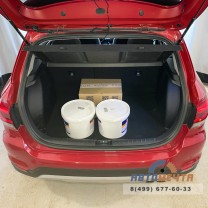 Пол в багажник для Kia Rio X и X-Line УСИЛЕННЫЙ, с подъемным люком без органайзера-5 Пол в багажник для Kia Rio X и X-Line УСИЛЕННЫЙ, с подъемным люком без органайзера-5