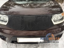 Утеплитель радиатора УАЗ Патриот с 2014, рестайлинг (в/кожа, поролон, ватин)