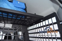 Верхняя полка в багажное отделение УАЗ Патриот (металл 1 шт)-3