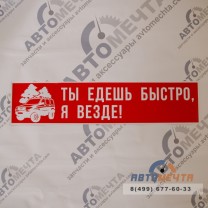 Виниловая наклейка на авто 
