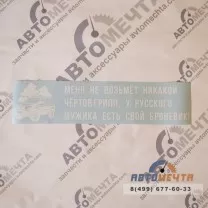 Виниловая наклейка на автомобиль 