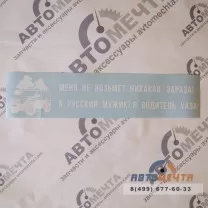 Виниловая наклейка на автомобиль 