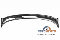 Накладка в проем стеклоочистителей (жабо) (черное тиснение) Рено Сандеро 2008-2014	-1