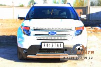 Защита переднего бампера для Ford Explorer-1