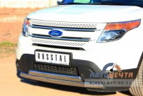 Защита переднего бампера для Ford Explorer-0