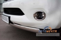 Защита переднего бампера на Infinity QX56-3