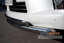 Защита переднего бампера для Lexus LX 570 d76/42 мм-3 Защита бампера передняя для Lexus LX 570-3