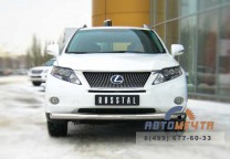 Защита переднего бампера на Lexus RX 270/350/450h-1