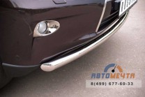 Защита переднего бампера для Lexus RX 270/350/450h 2009-2012, d63 мм, (дуга)-2 Защита переднего бампера для Lexus RX из нерж стали-2