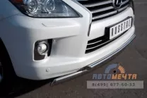 Защита переднего бампера для Lexus LX 570