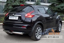 Пороги для Nissan Juke из нержавейки AISI-304-0