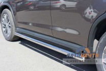 Пороги для Peugeot в наличии из нержавейки-2