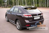 Защита заднего бампера на Lexus RX 270/350/450h-1
