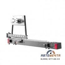 Задний силовой бампер УАЗ Хантер (Трофи без площадки лебедки, с левой калиткой, Стандарт или Лифт +65)-1