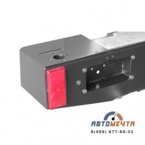 Задний силовой бампер УАЗ Хантер (Трофи с площадкой лебедки, под калитки, Стандарт или Лифт +65)-3