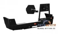 Задний силовой бампер УАЗ Патриот (03.104.12) Трофи под лебедку с 