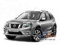 Защита порогов Площадка нижняя 51 мм (НПС) Рено Дастер 2012-2020 / Nissan Terrano с 2014--3