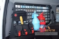 Защитная решетка на окно Уаз Патриот (левая 1 шт) Защитная решетка на окно Уаз Патриот (левая 1 шт)