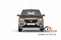 Защита переднего бампера одинарная 51 мм НПС для LADA XRAY 2016- Защита переднего бампера одинарная 51 мм НПС для LADA XRAY 2016-