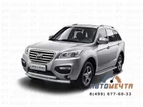Защита переднего бампера двойная 63/51 мм LIFAN X60 2012-	