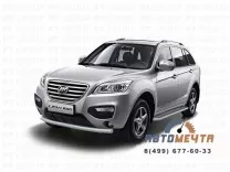 Защита переднего бампера одинарная 63 мм Lifan X60 2012-	