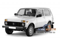 Защита порогов с накладками 63 мм (ППК) LADA 