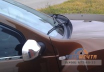 Жабо №1L (без скотча для установки) Рено Дастер 2012-2020 / Nissan Terrano с 2014-4