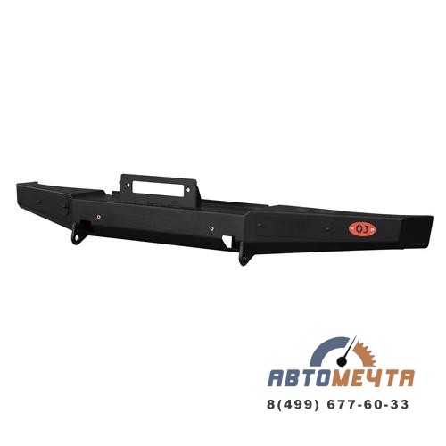 Передний силовой бампер УАЗ Буханка (Трофи Эконом с площадкой лебедки) Передний силовой бампер УАЗ Буханка (Трофи Эконом с площадкой лебедки)